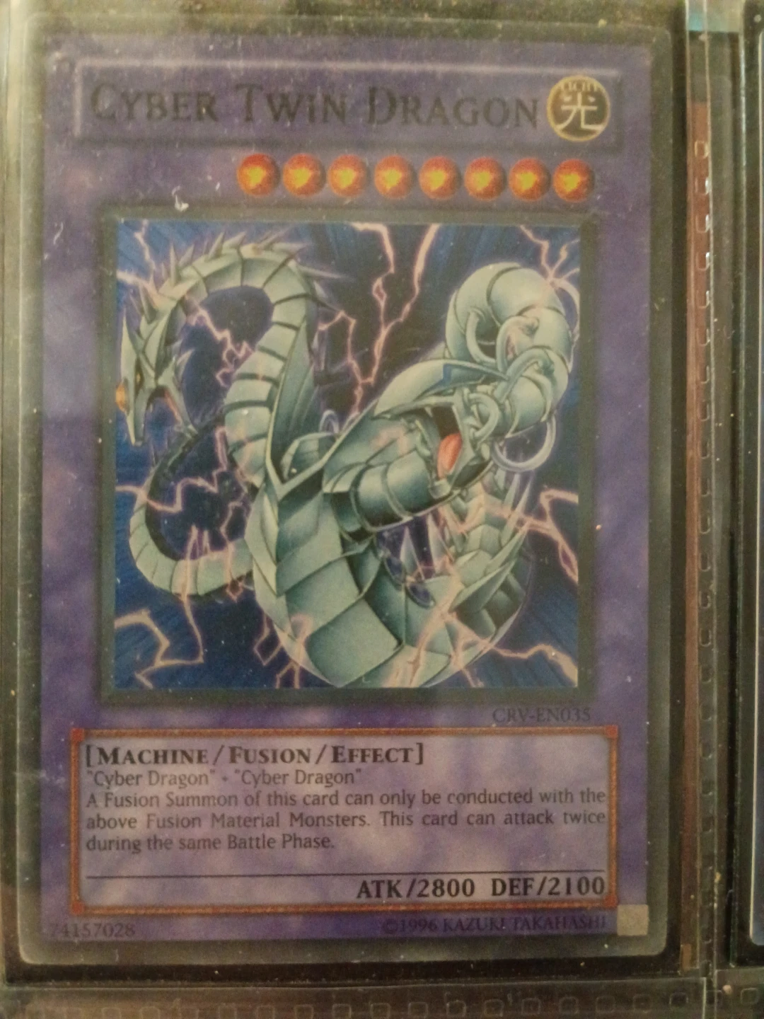 Yu-Gi-Oh! Cyber Twin Dragon CRV-EN035⚽