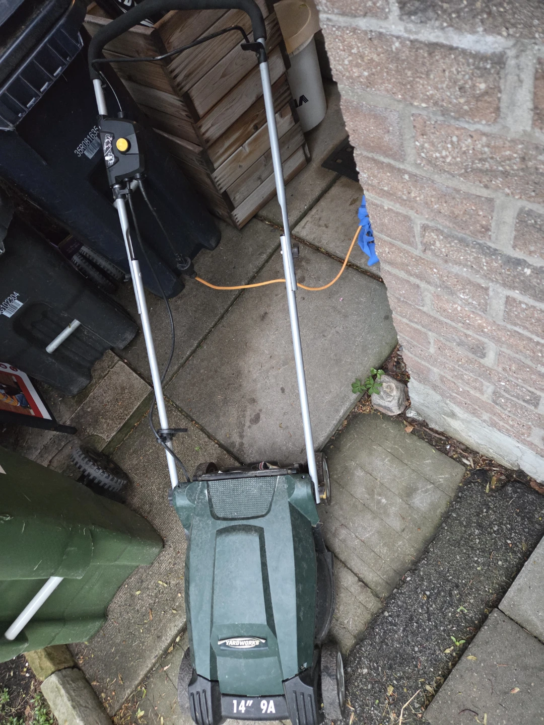 Greenworks 14" 9A Electric Mower - photo 4