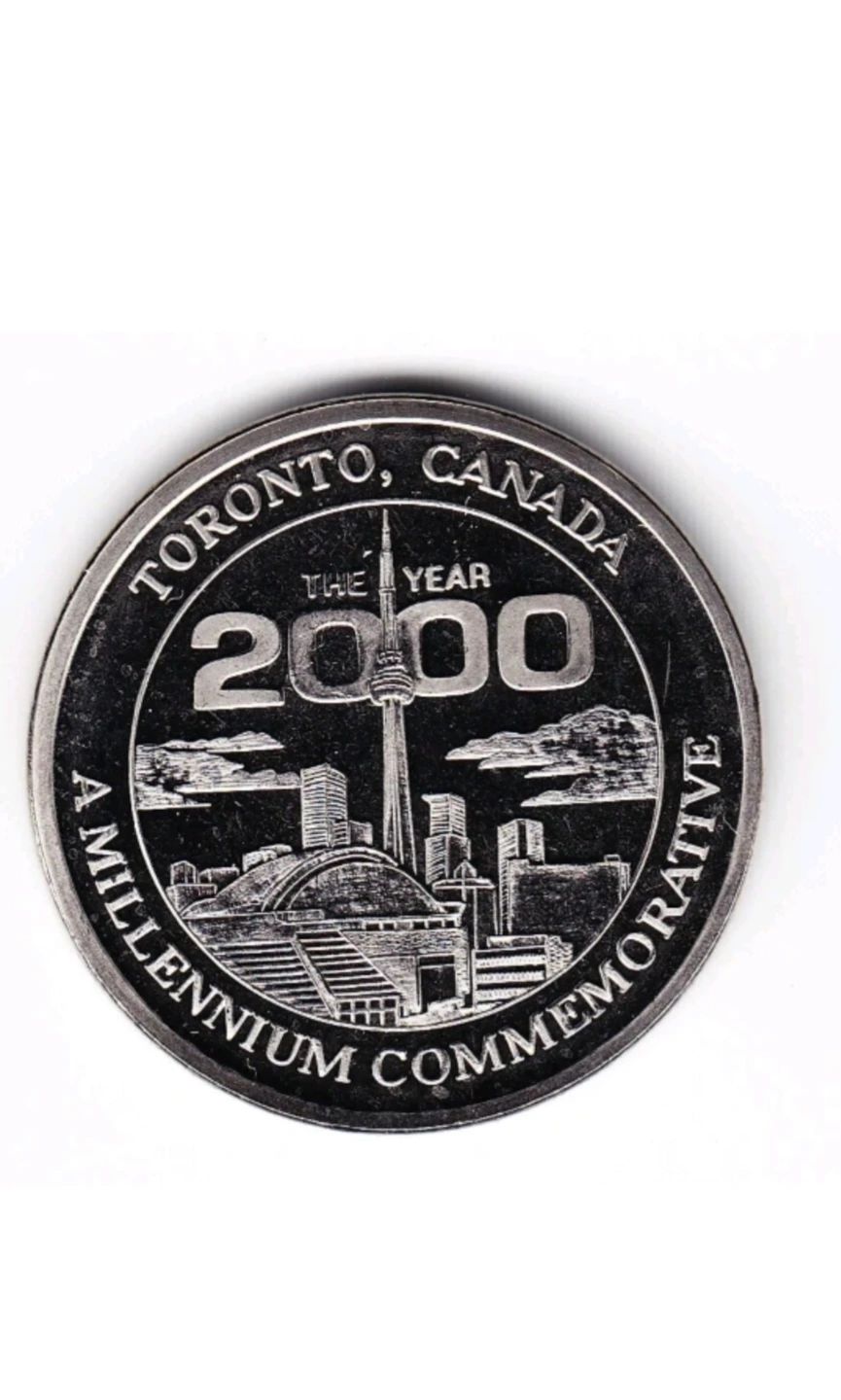 ⚽ Mel Lastman Toronto Millennium Commemorative Coin - photo 2