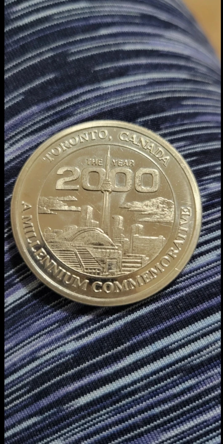 ⚽ Mel Lastman Toronto Millennium Commemorative Coin - photo 4