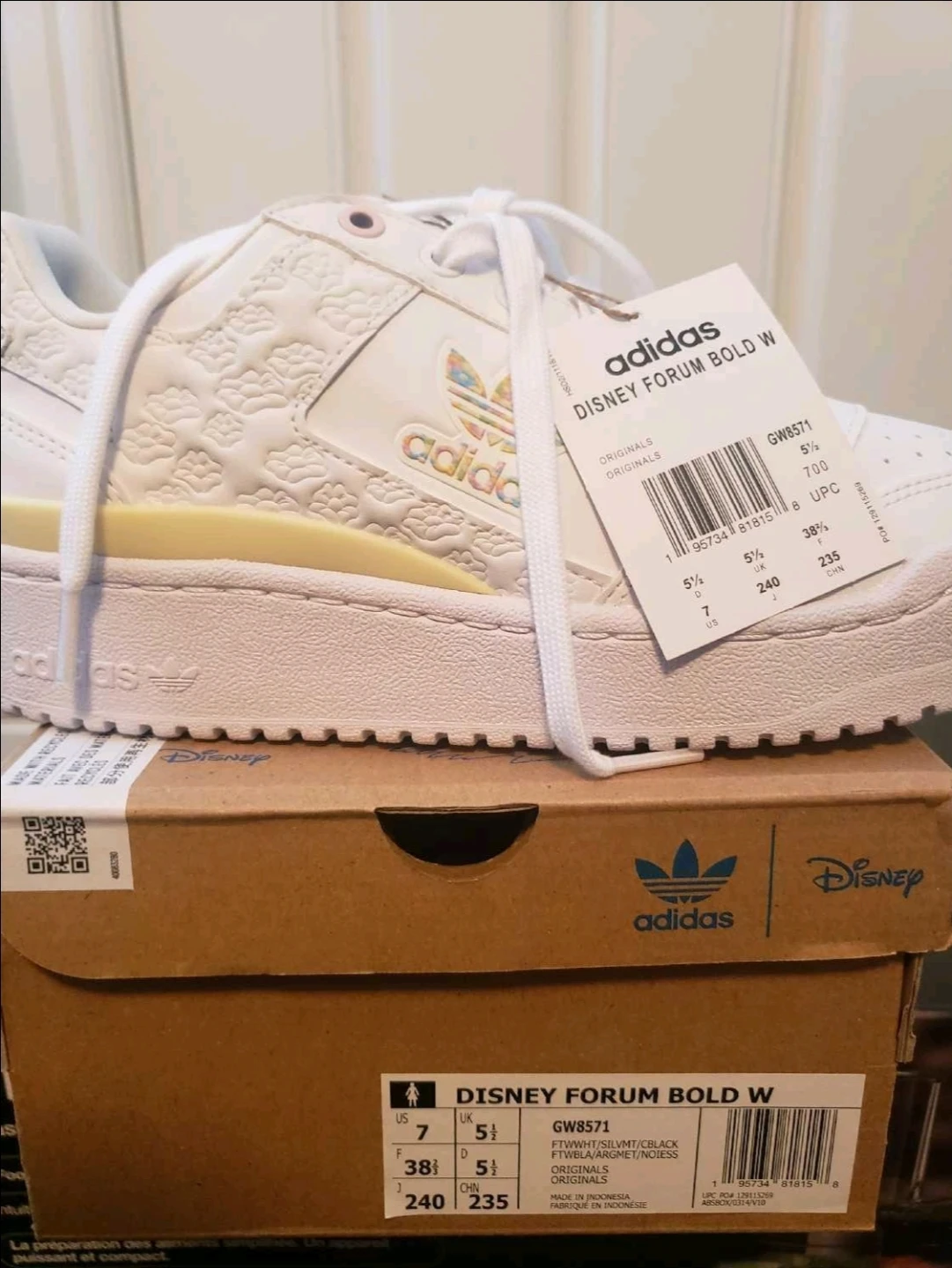 Adidas Disney x Forum Bold 'Bambi' Sneakers - photo 3
