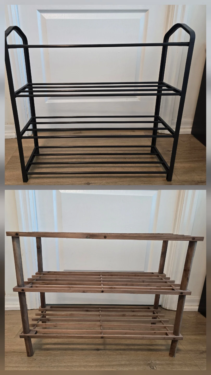 2 Walmart Shoe Racks - Like New - Moving Sale