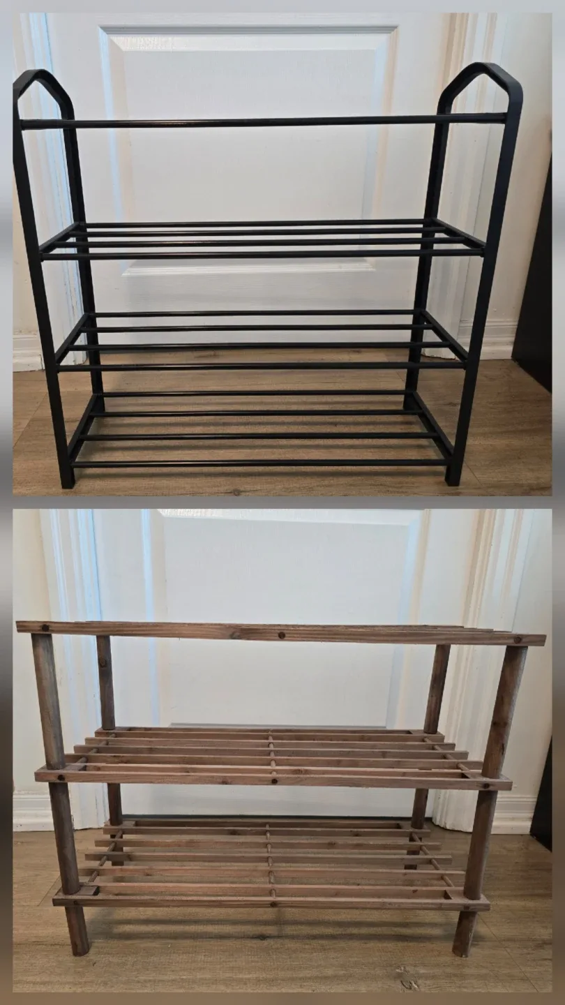 2 Walmart Shoe Racks - Like New - Moving Sale