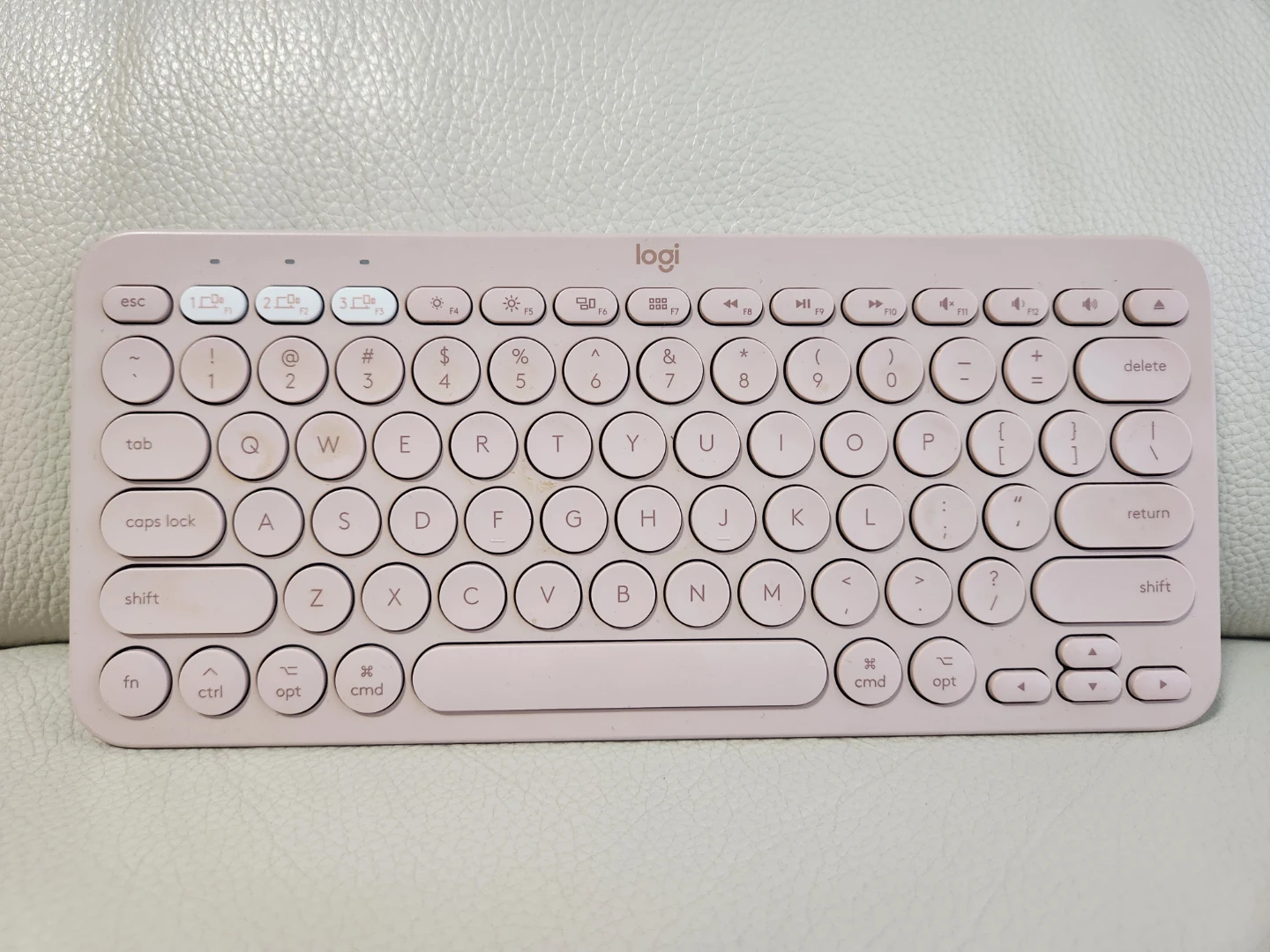 Logitech K380 Wireless Keyboard - Rose Pink