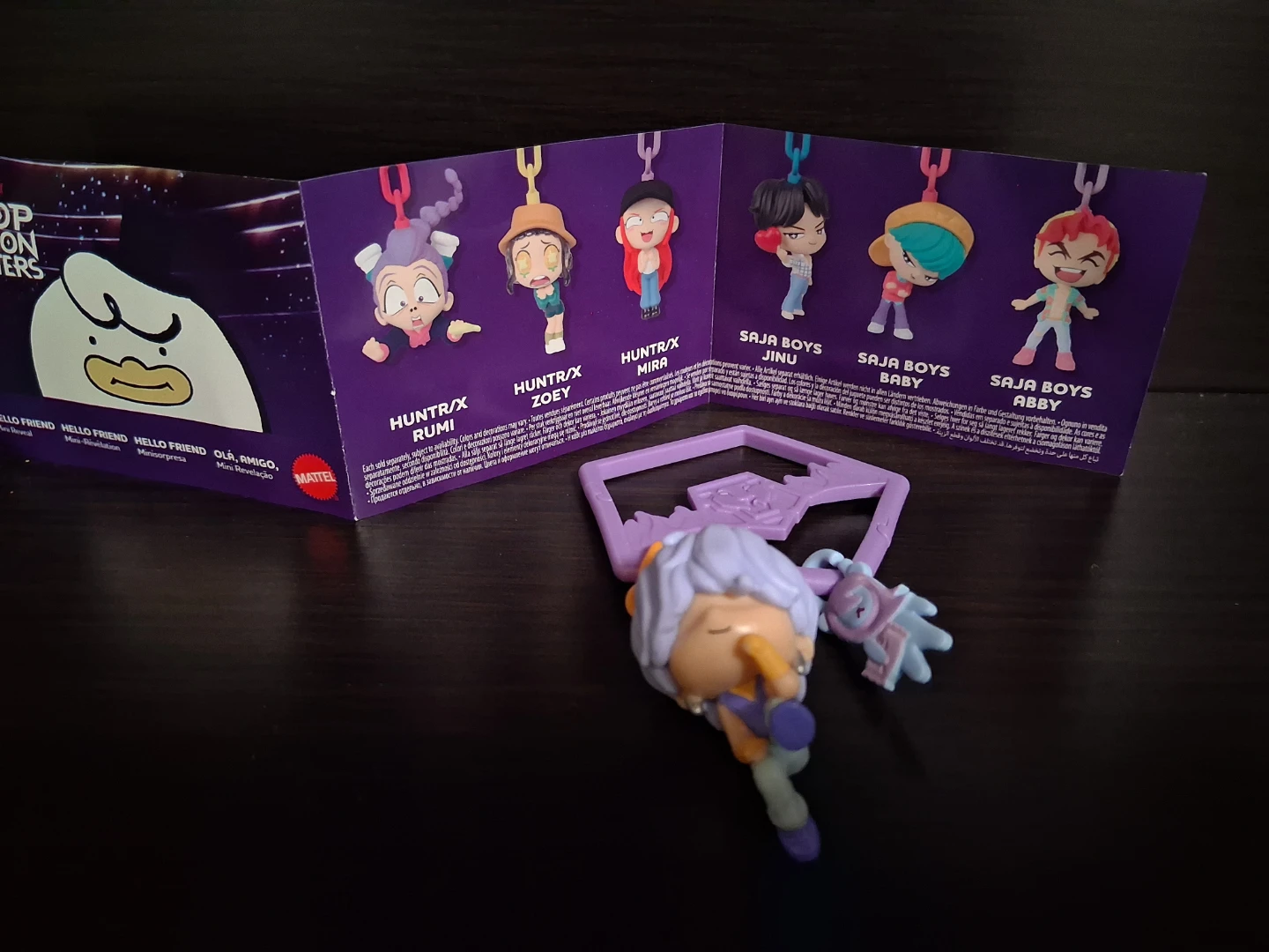 Kpop demon Hunters keychain