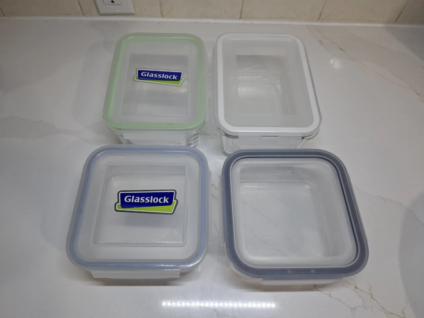 Glasslock and IKEA Glass Food Containers