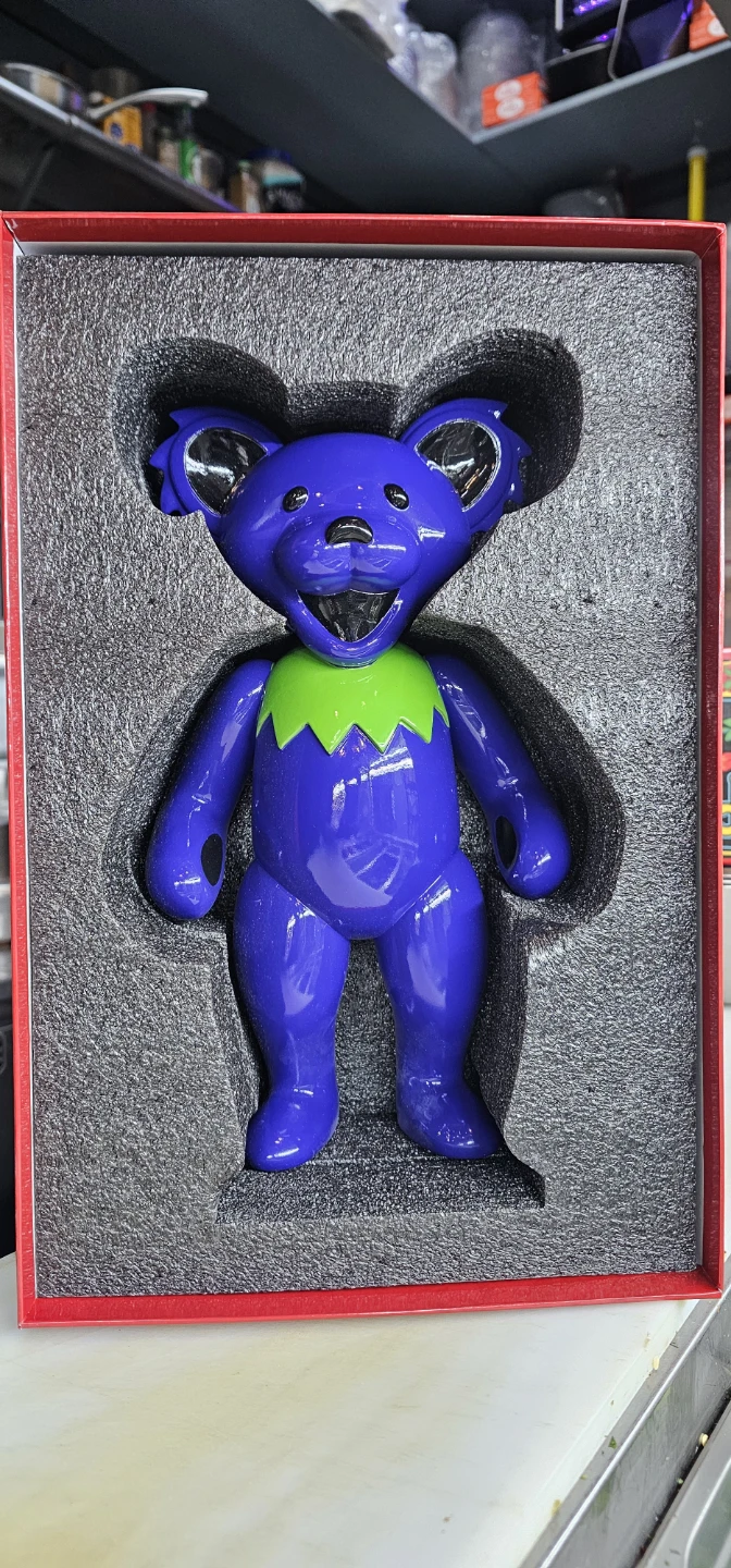 Grateful Dead Dancing Bear Resin Statue by Bottleneck Gallery