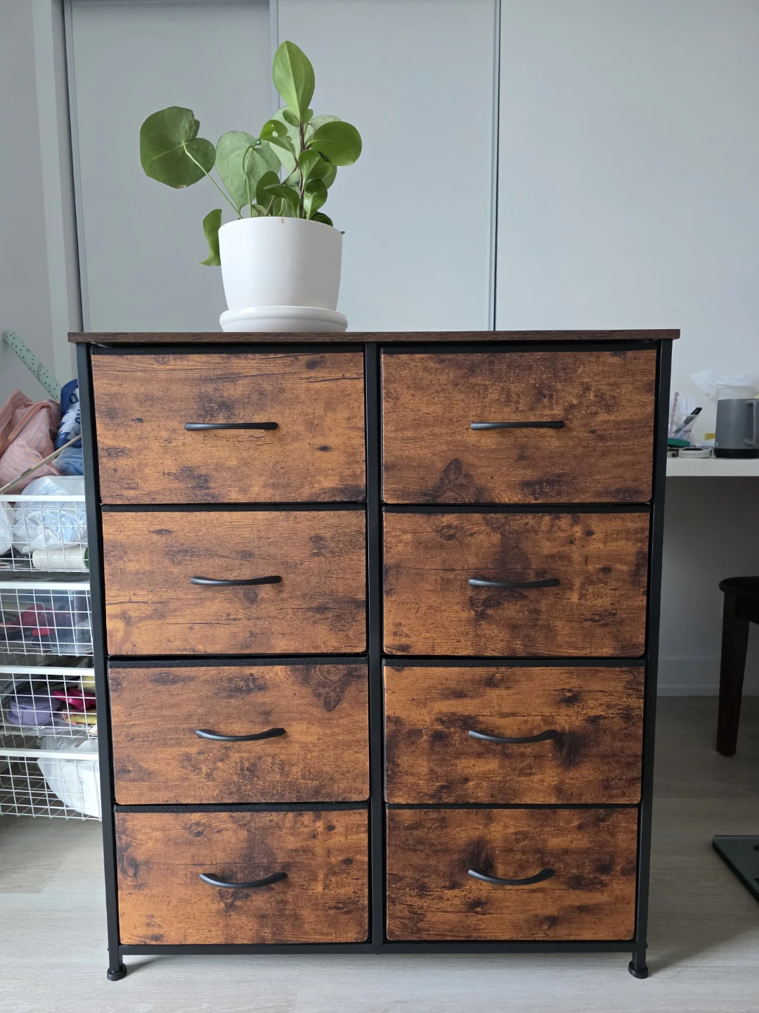 SOMDOT 4-Tier Storage Dresser / Organizer (8 drawers)