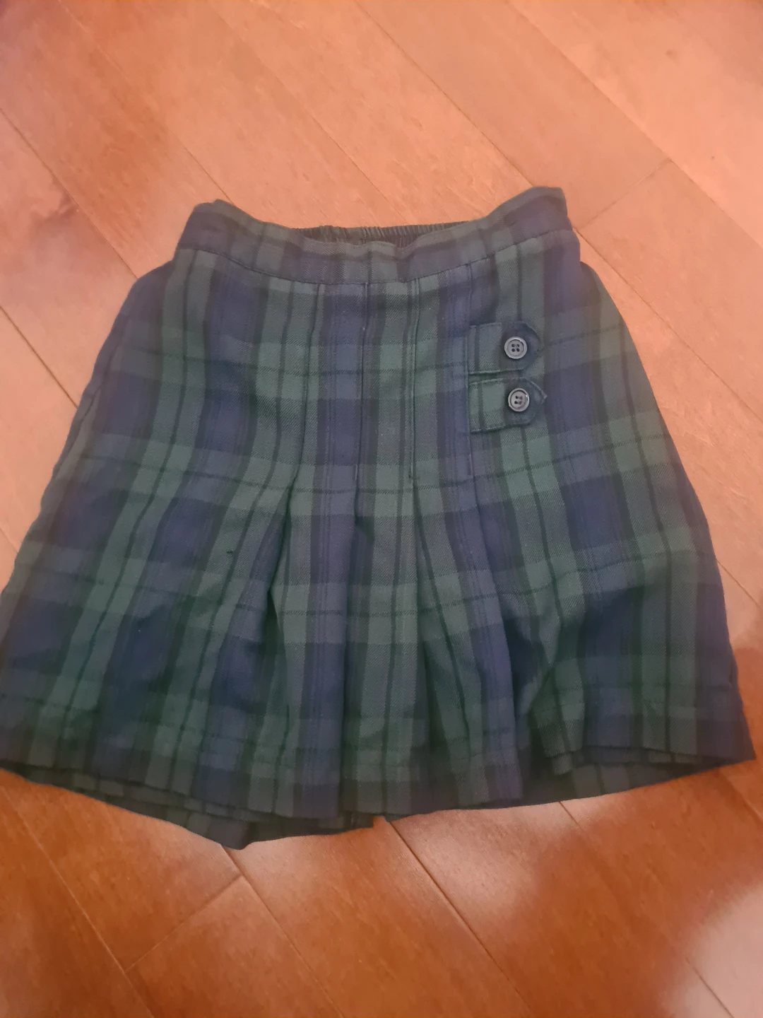 Girls Plaid Skirt
