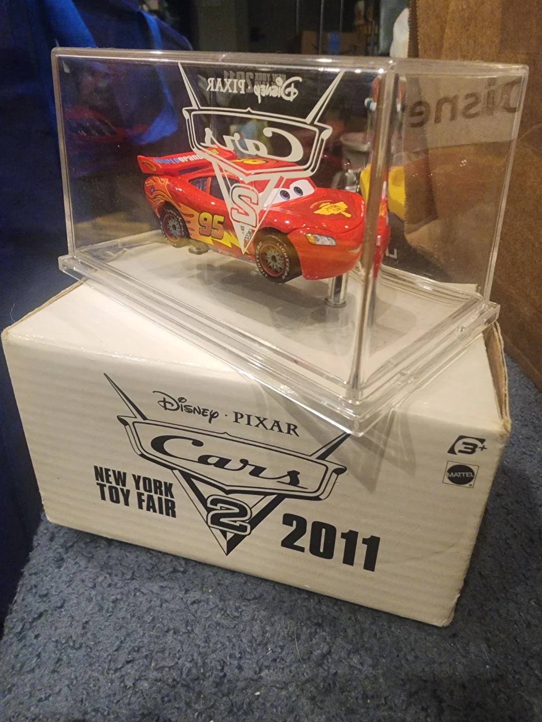 Disney Pixar Cars 2 Lightning McQueen New York Toy Fair 2011 - photo 2