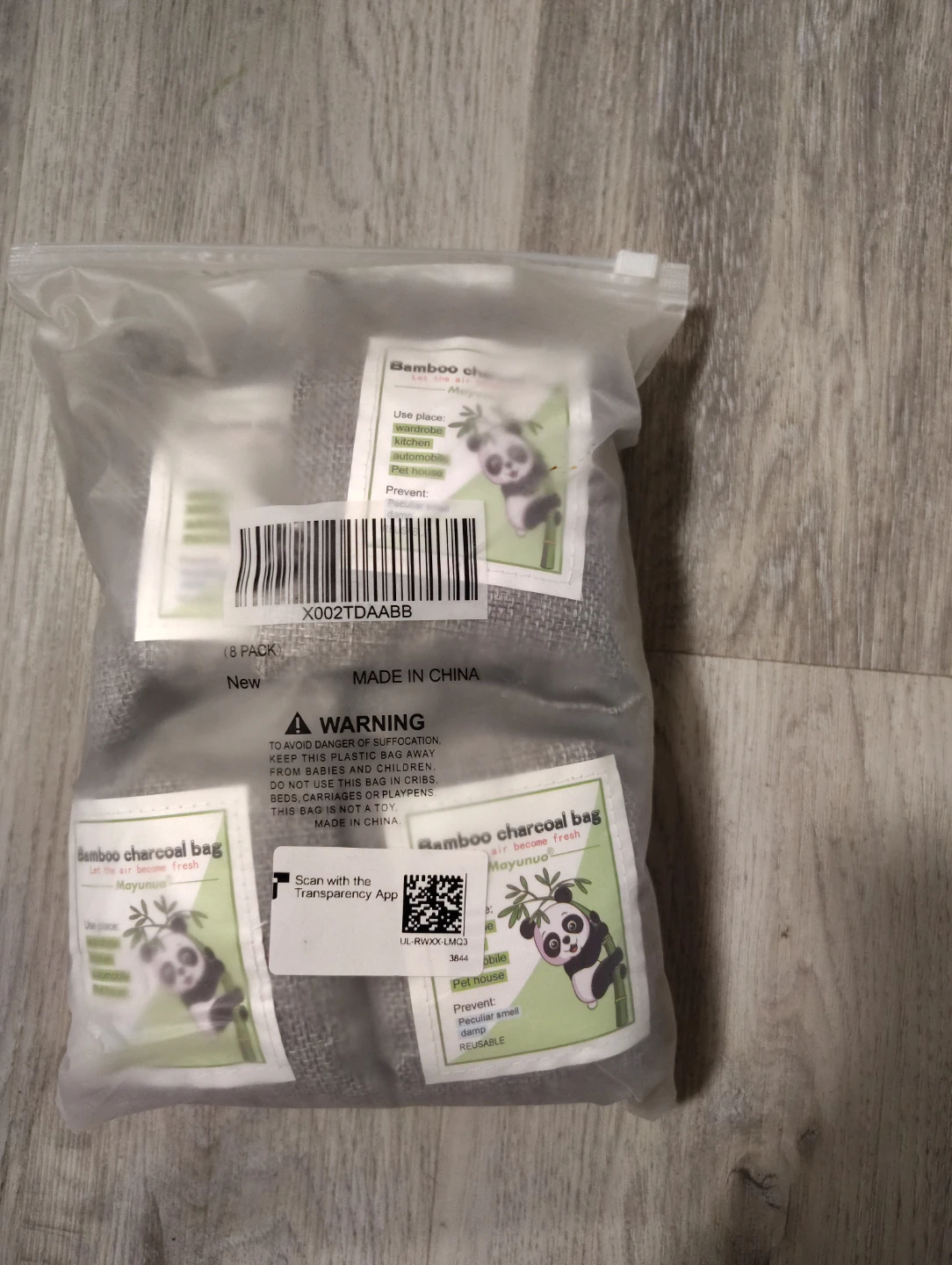 Bamboo Charcoal Bags (8 Pack)