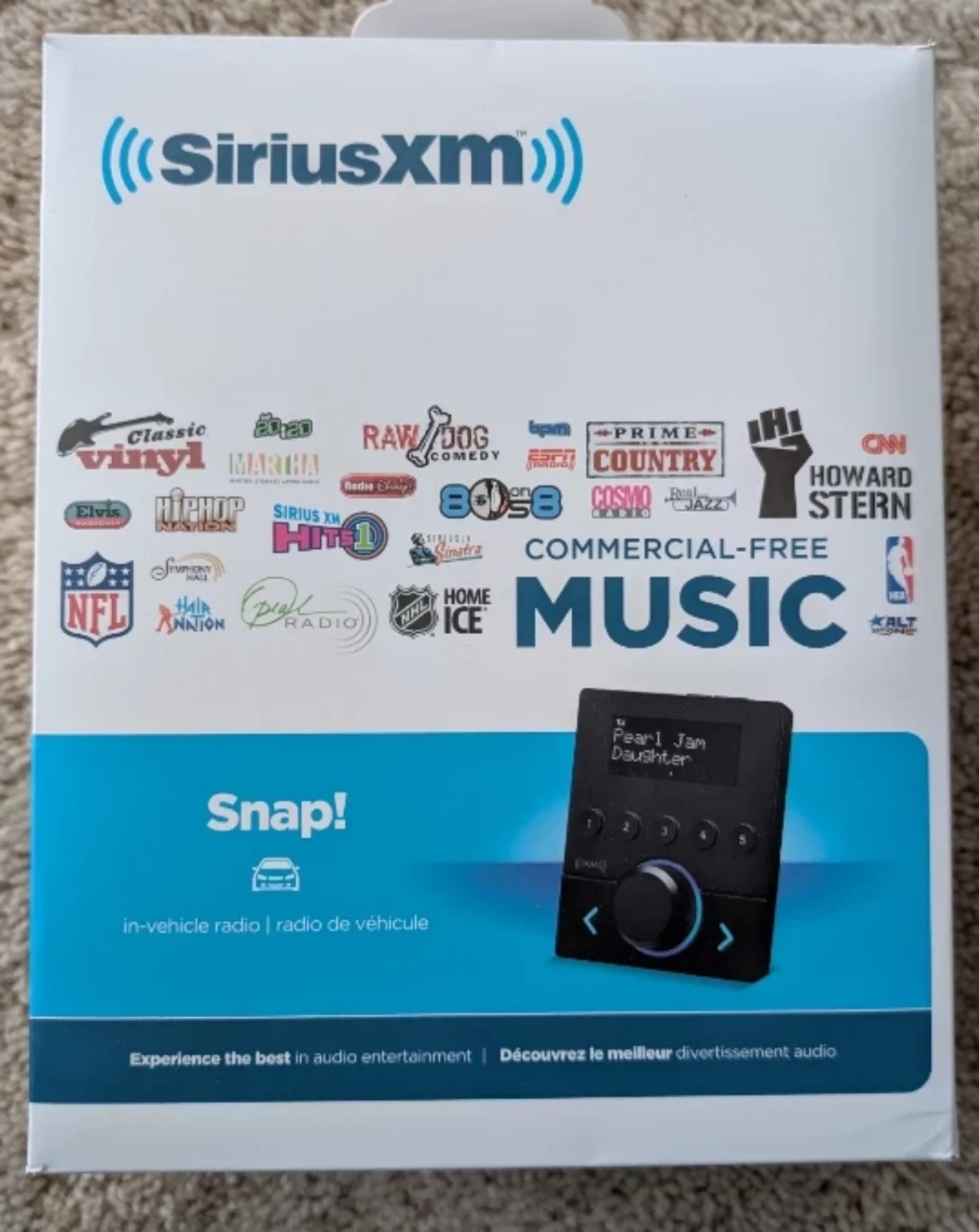 SiriusXM Snap! In-Vehicle Satellite Radio