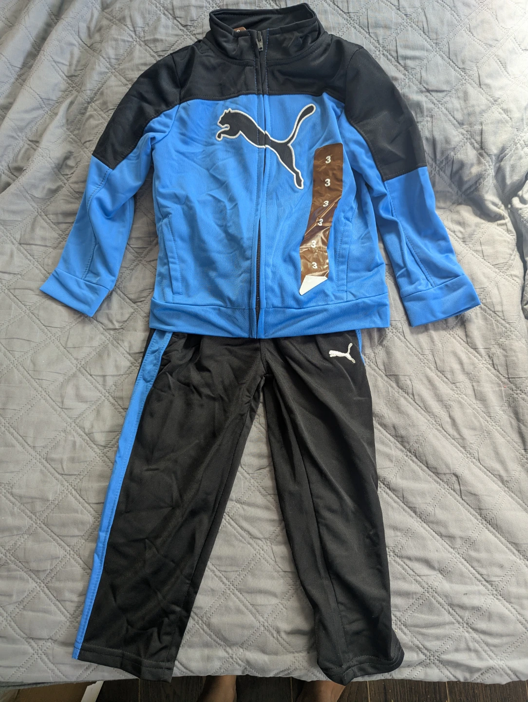 Puma Tracksuit Set - Blue/Black