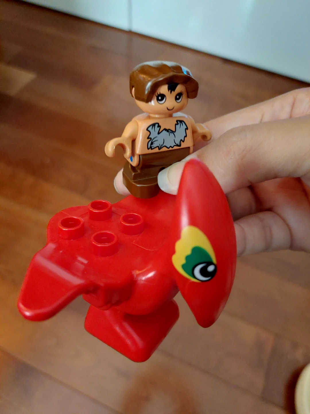 ⚽️ LEGO DUPLO Prehistoric Figure on Red Bird - photo 2