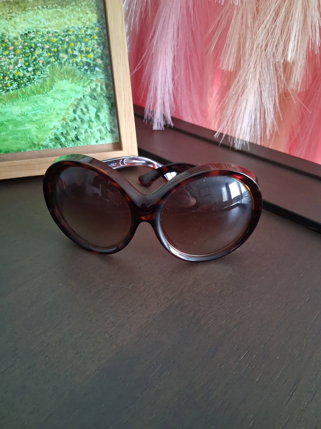 Tom Ford Tortoiseshell Oversized Sunglasses (TF94)