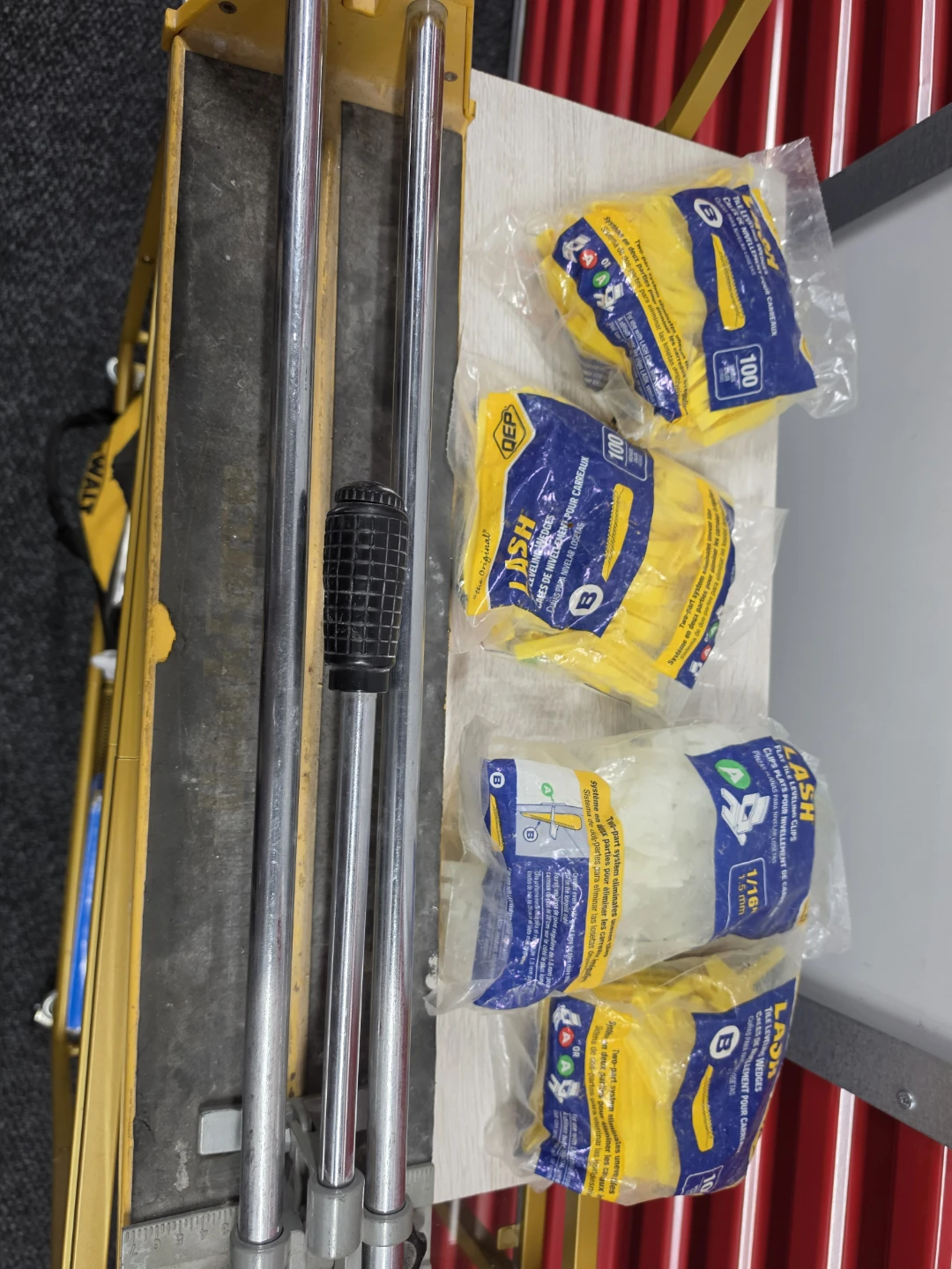Tile Cutter and Trowel Set
