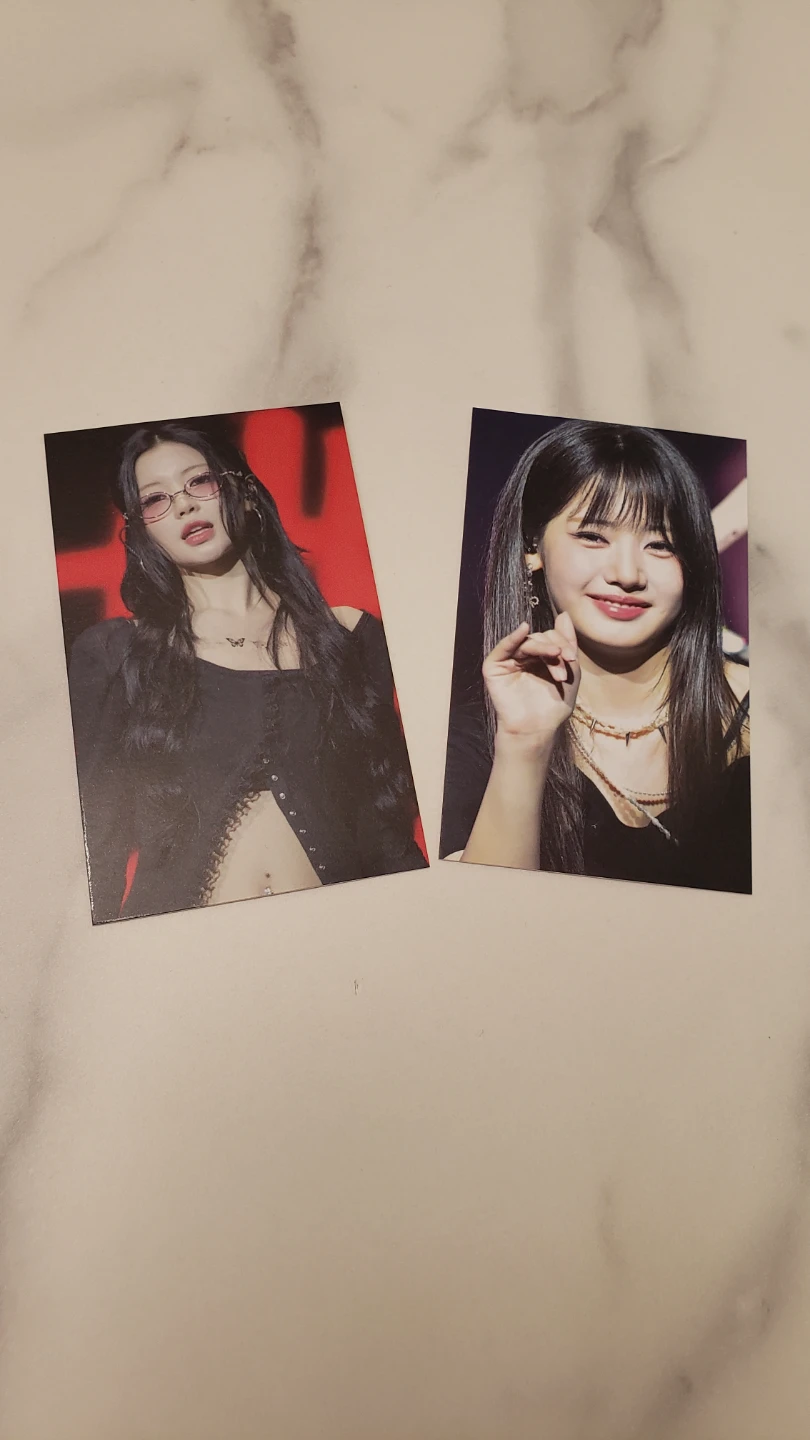 $1 for both BABYMONSTER Photocards (Asa & Rora)
