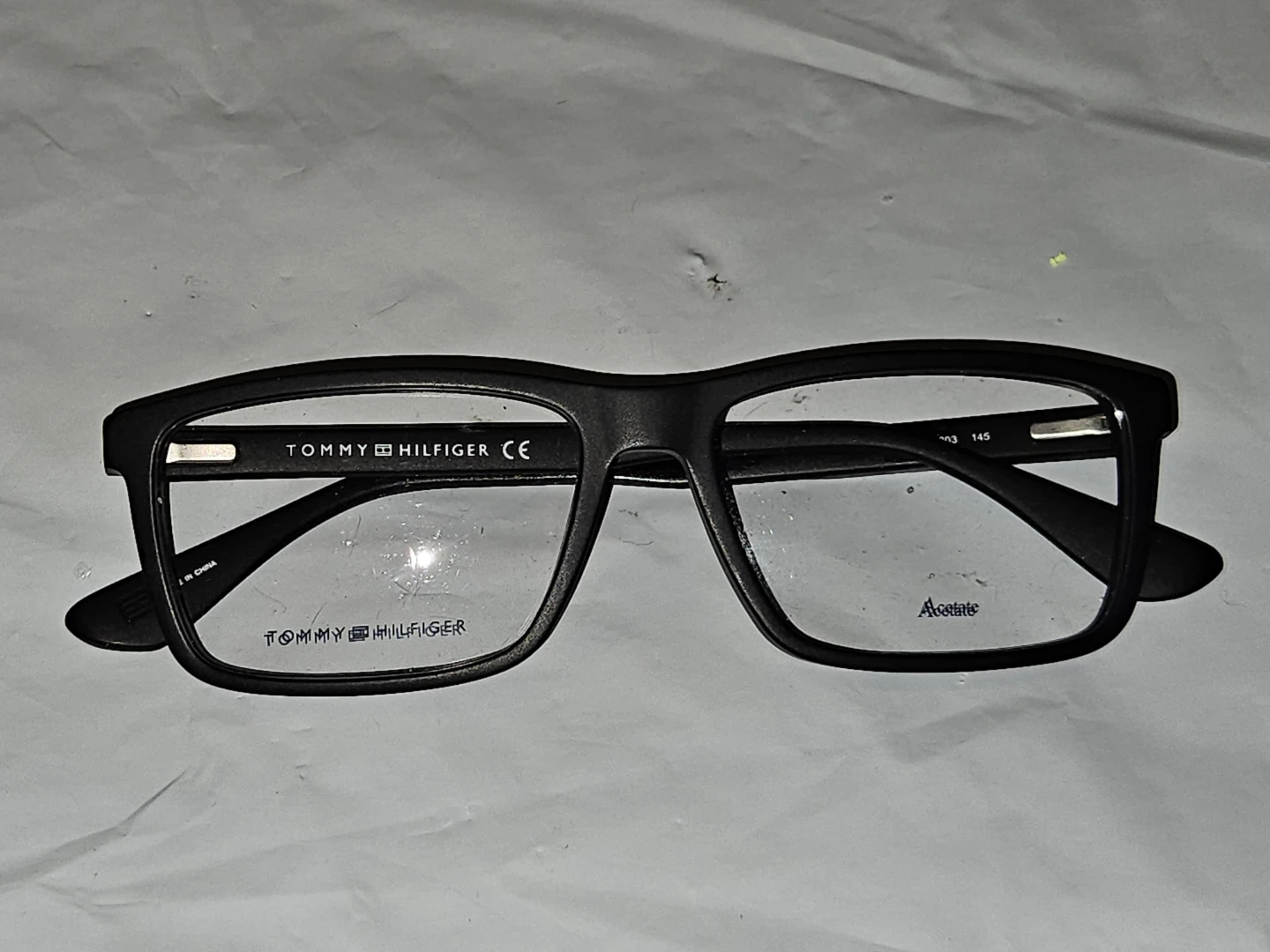 Tommy Hilfiger Black Acetate Eyeglasses - photo 4