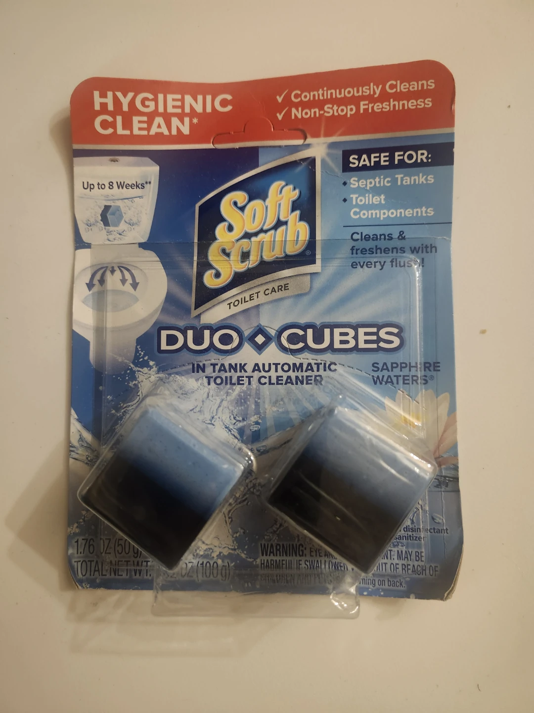 Soft Scrub Duo Cubes Toilet Cleaner - Sapphire Waters