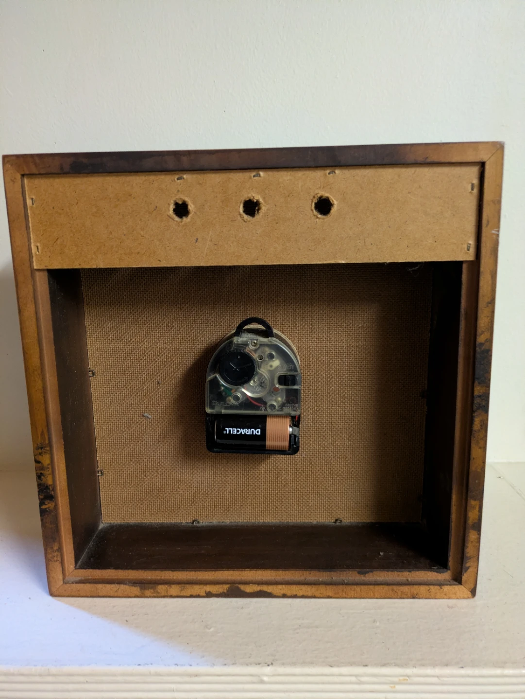 Vintage Bulova Wooden Mantel Clock - photo 4