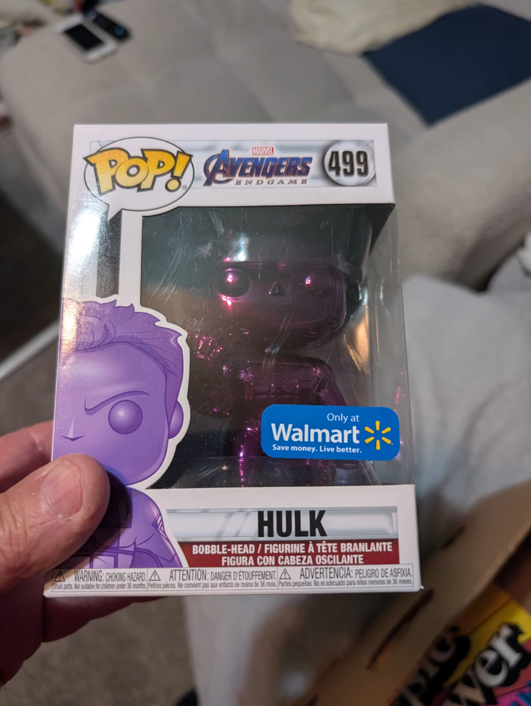 Funko Pop! Marvel Avengers Endgame Hulk Figure #499