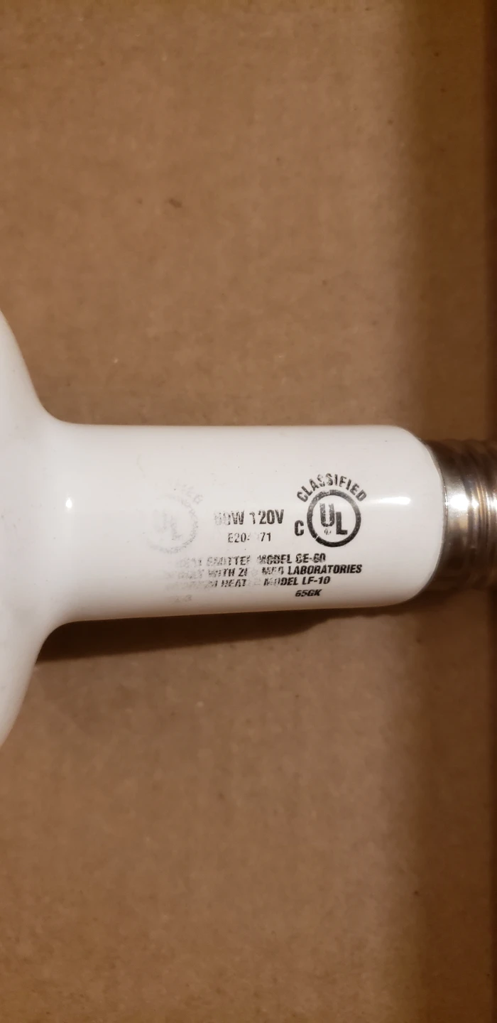 ⚽ Ceramic Heat Emitter Bulb 250W 120V - photo 3