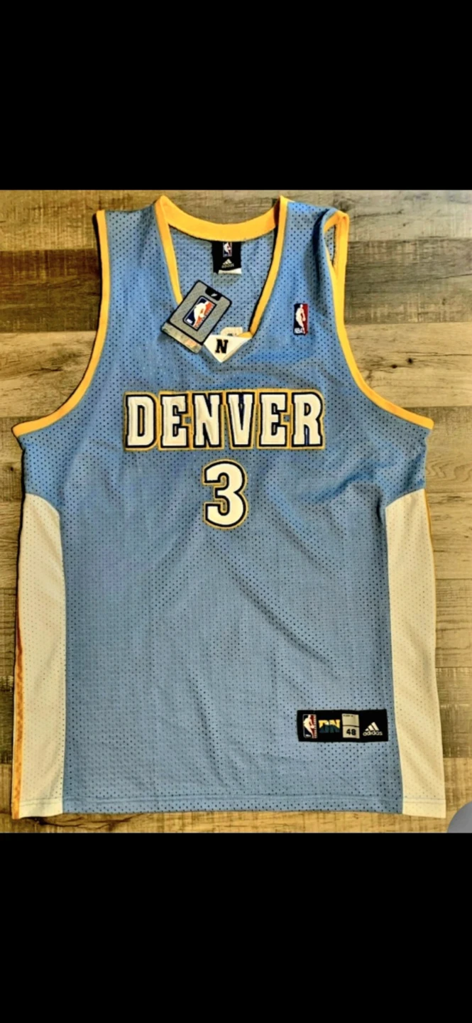 Allen Iverson Denver Nuggets  Jersey Small  Brand new with tags