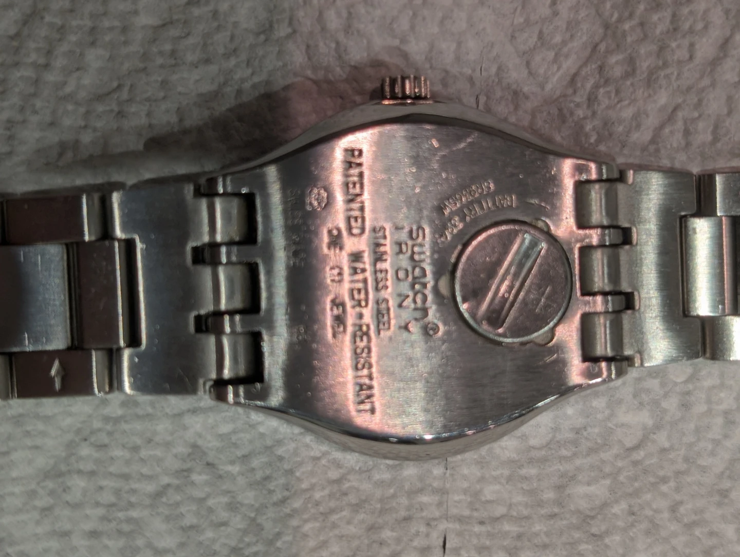 Orginal Swiss Made Swatch Irony Stainless Steel Watch - photo 3