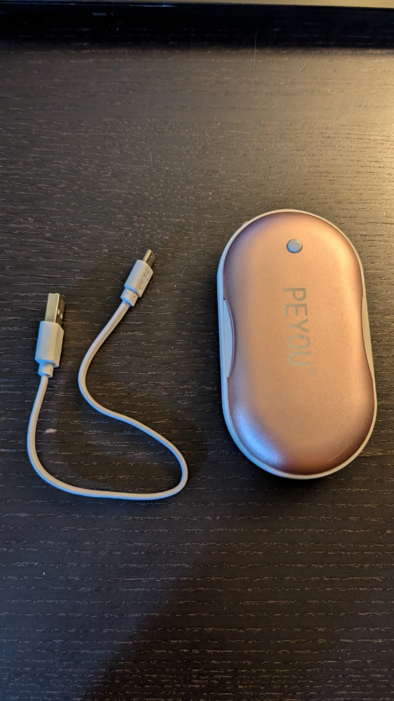 PEYOU Hand Warmer with Built-in Flashlight