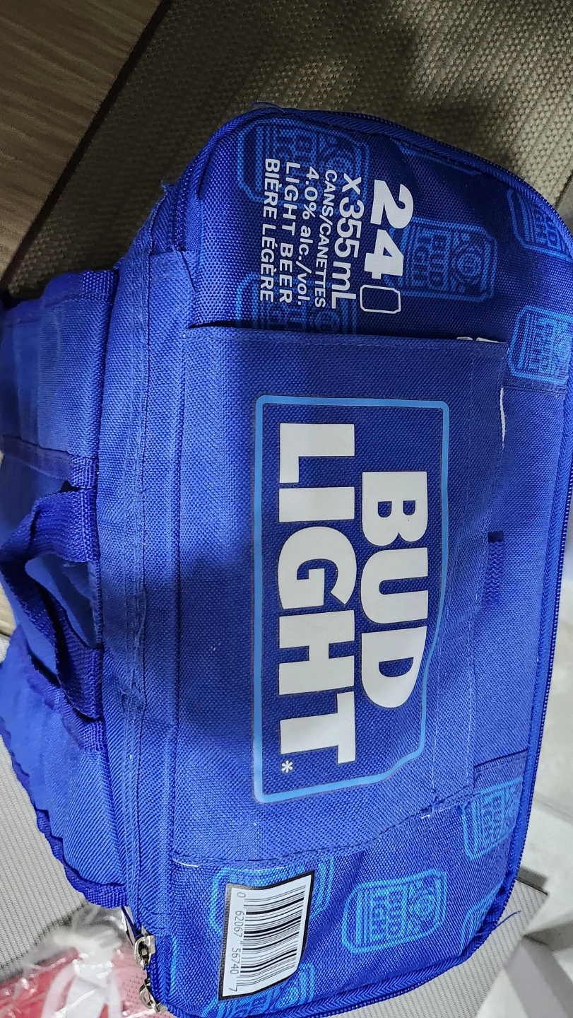 Bud Light Blue Backpack Cooler Bag - photo 3