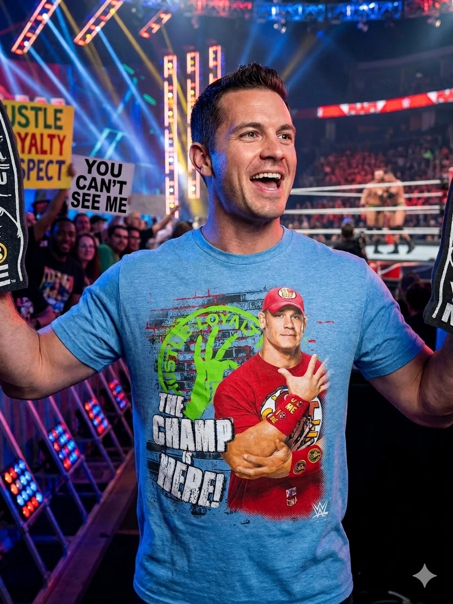 WWE John Cena "The Champ Is Here!" T-Shirt