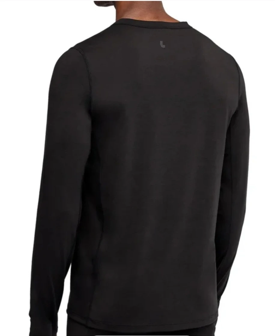 Brand new Lole Men's Long Sleeve Tee Black Size L/G - photo 3