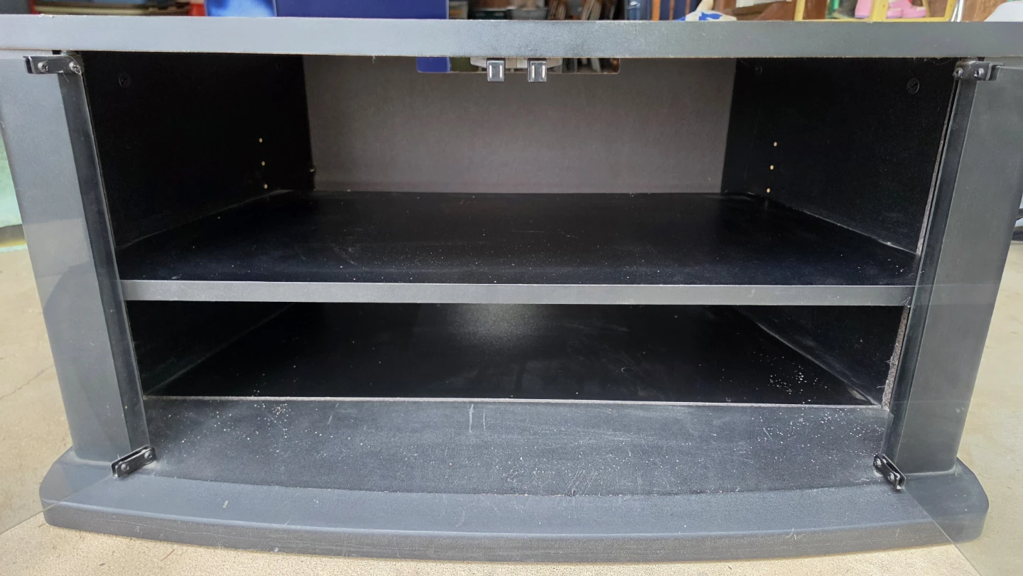 RCA TV Stand with Glass Doors - photo 2