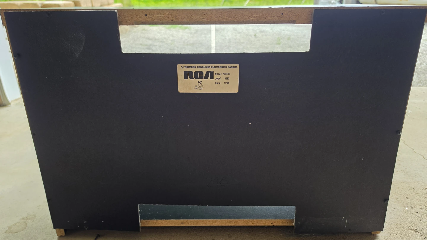 RCA TV Stand with Glass Doors - photo 3
