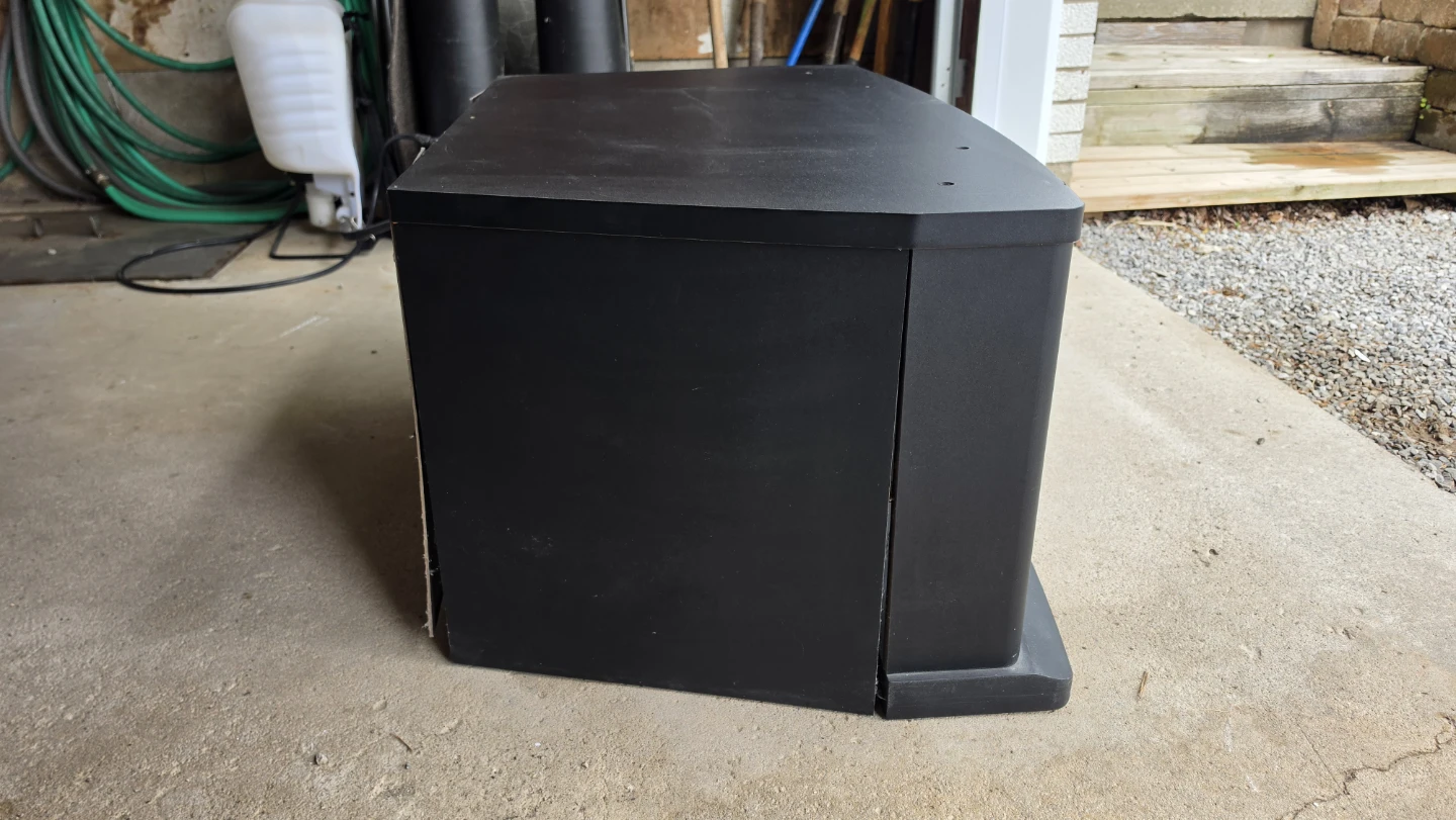 RCA TV Stand with Glass Doors - photo 4