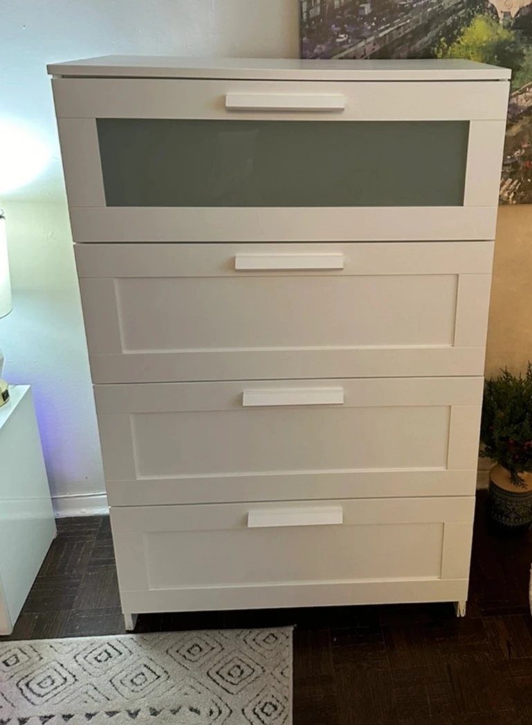 IKEA BRIMNES 4 Drawer Dresser