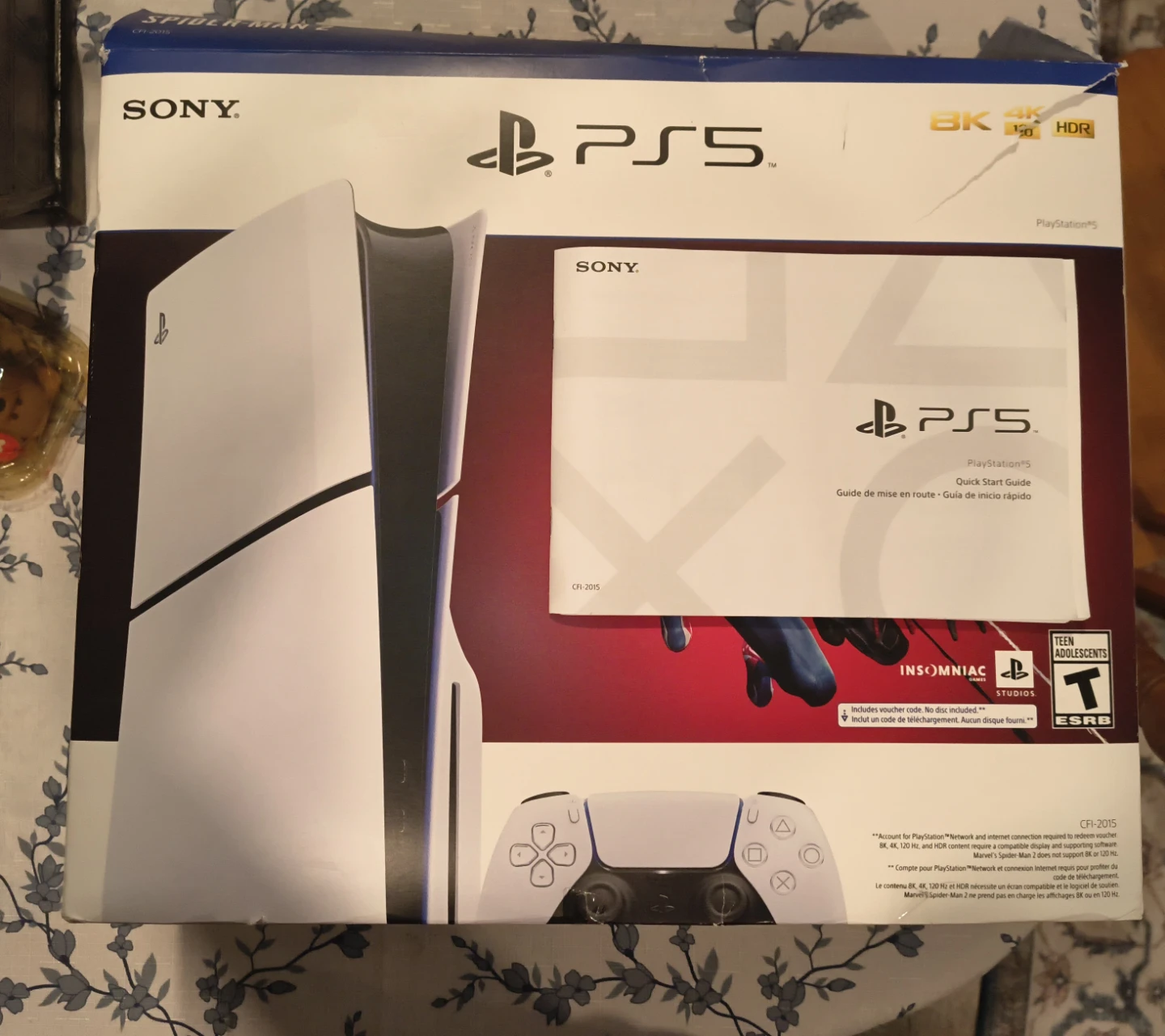 PS5 1 TB Disc version with RYSKER PS5 Cooling Stand - photo 3