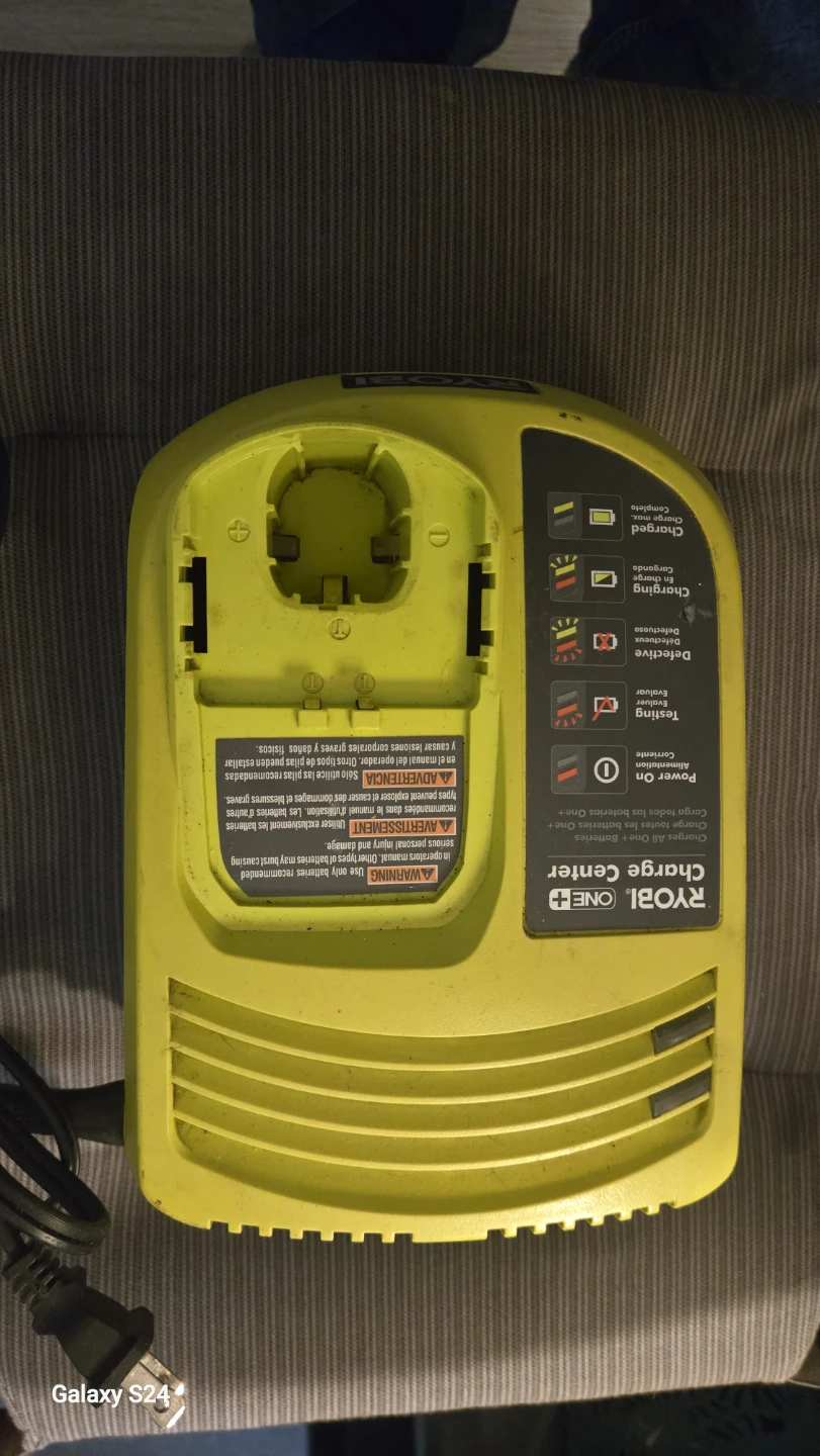Ryobi ONE+ Battery Charger with 1.5Ah and 2.0Ah Batteries