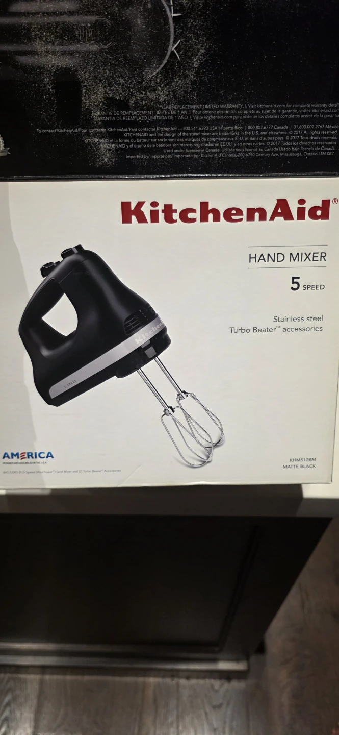 KitchenAid Hand Mixer - Matte Black