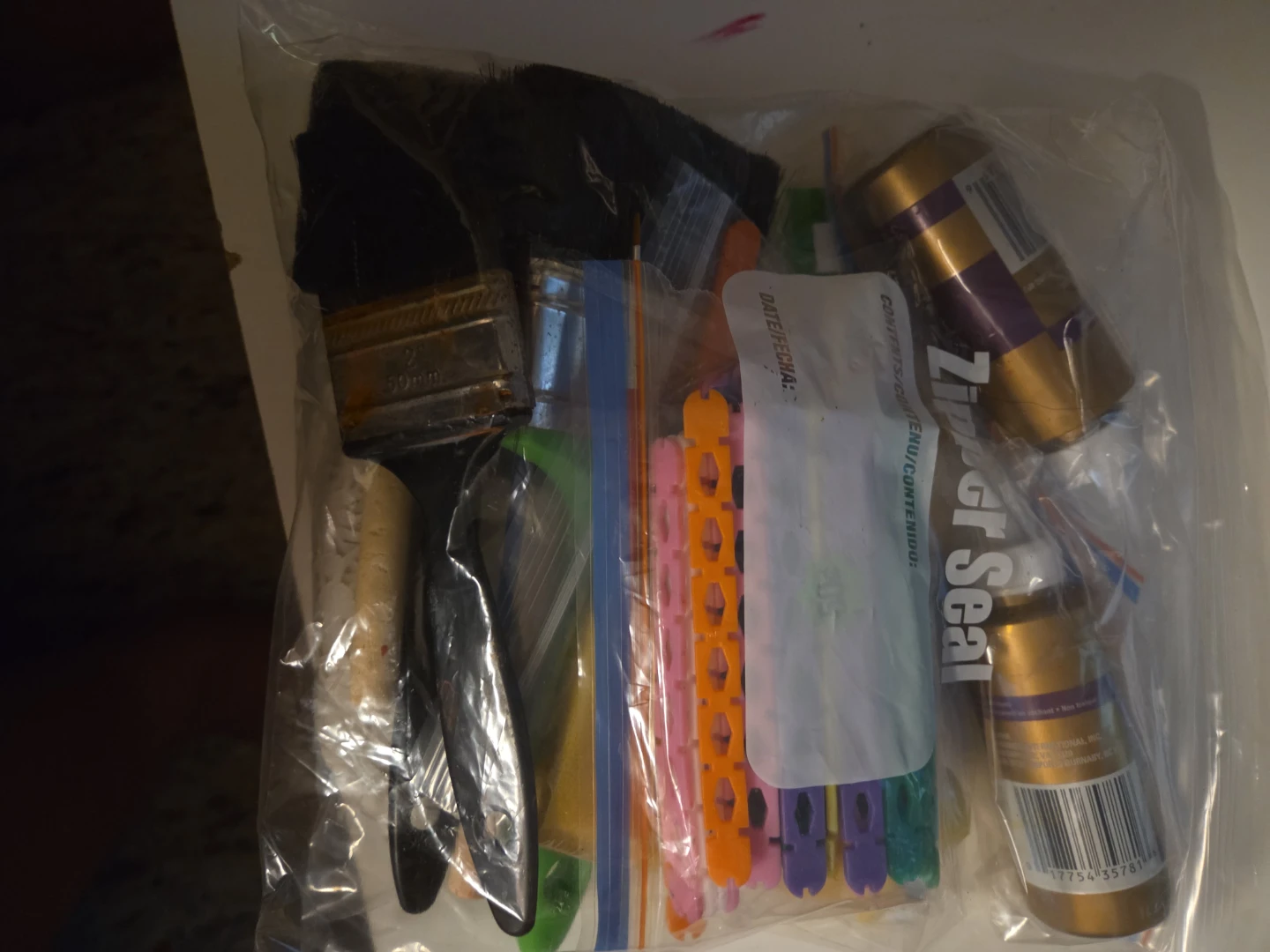 Assorted Craft and Painting Supplies