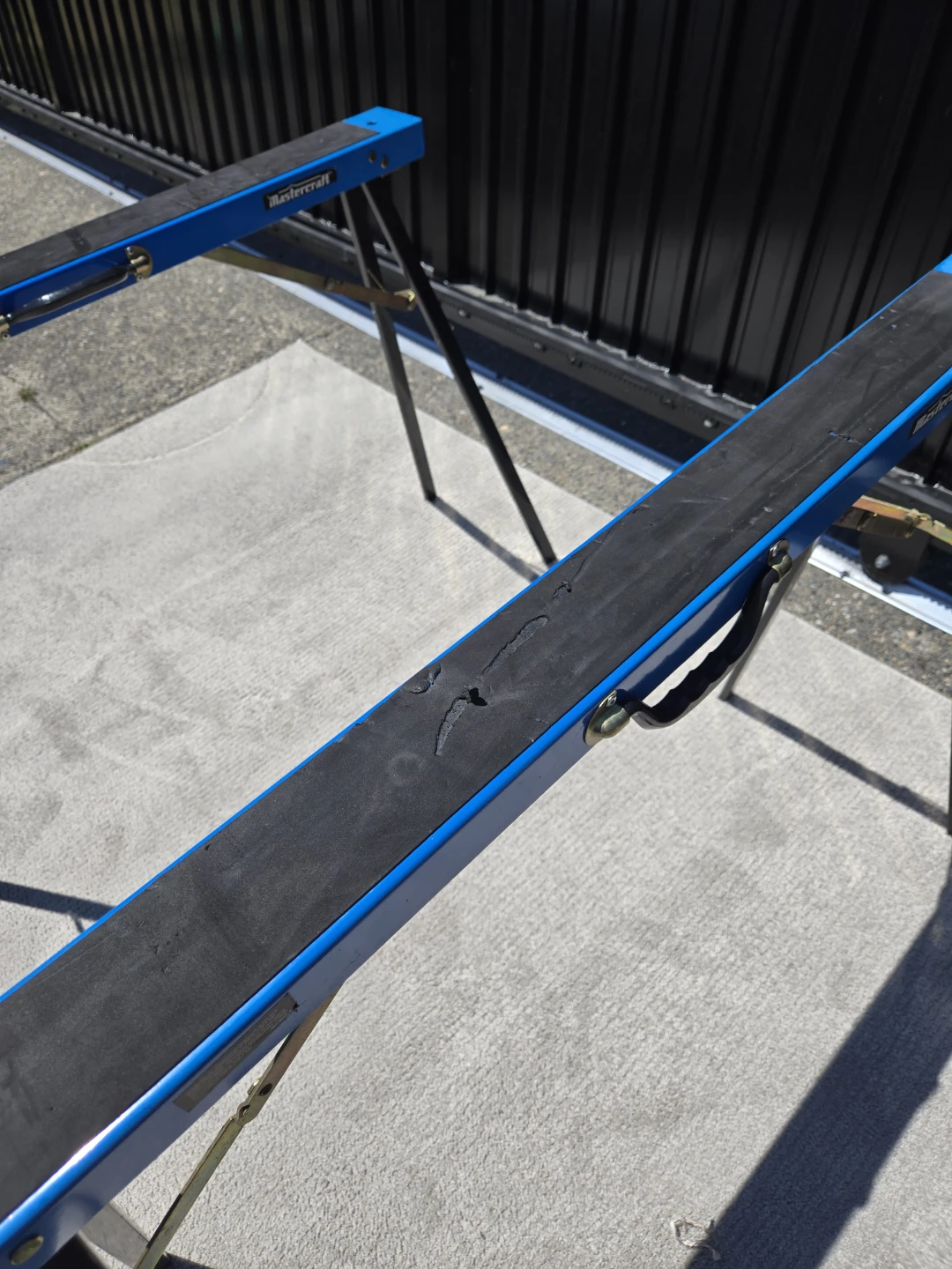 2 canadian tire mastercraft sawhorses - photo 3