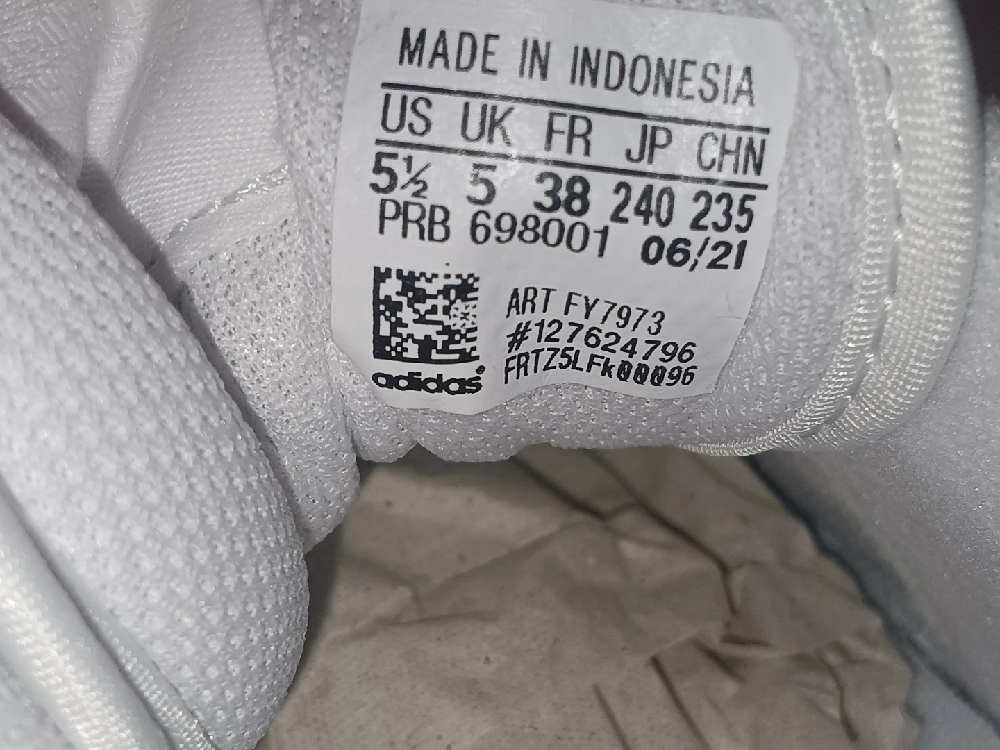 Adidas Forum Low White Sneakers US 5.5 - photo 3