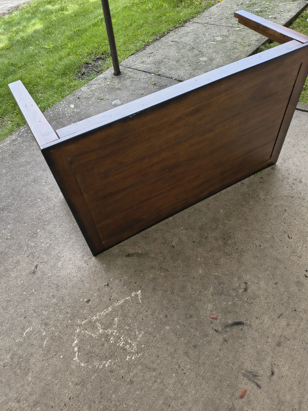 Wooden coffee table