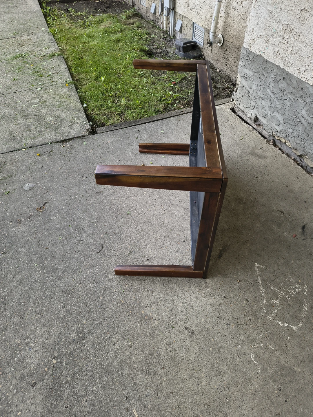 Wooden coffee table - photo 2