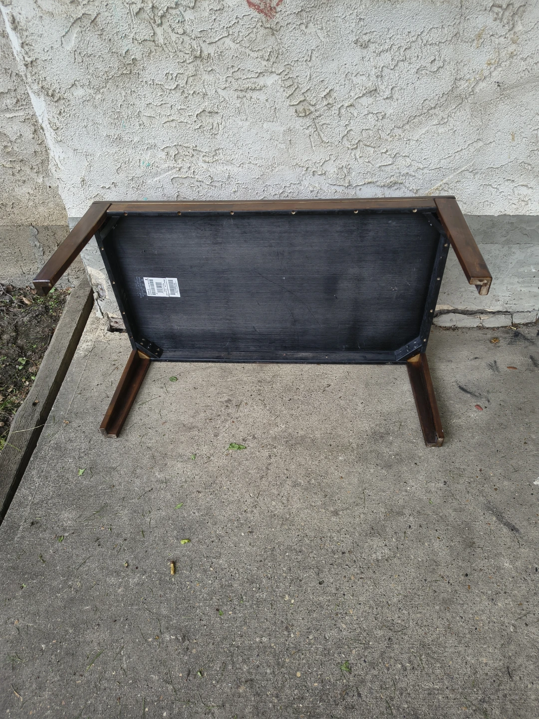 Wooden coffee table - photo 3