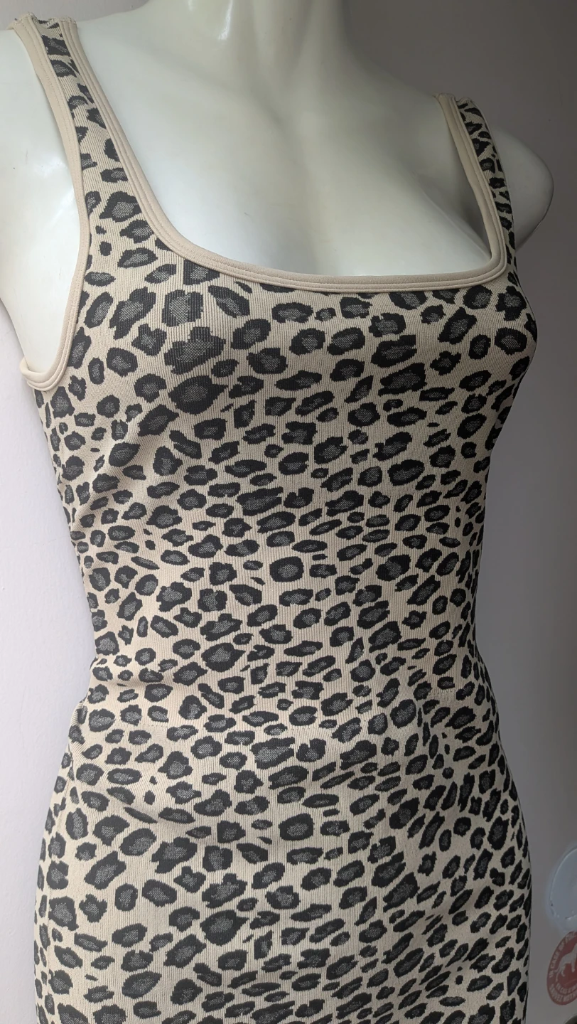 Leopard Print Tank Dress size small - photo 3