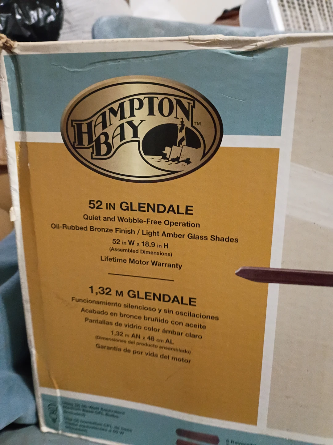 Hampton Bay 52 in. Glendale Ceiling Fan