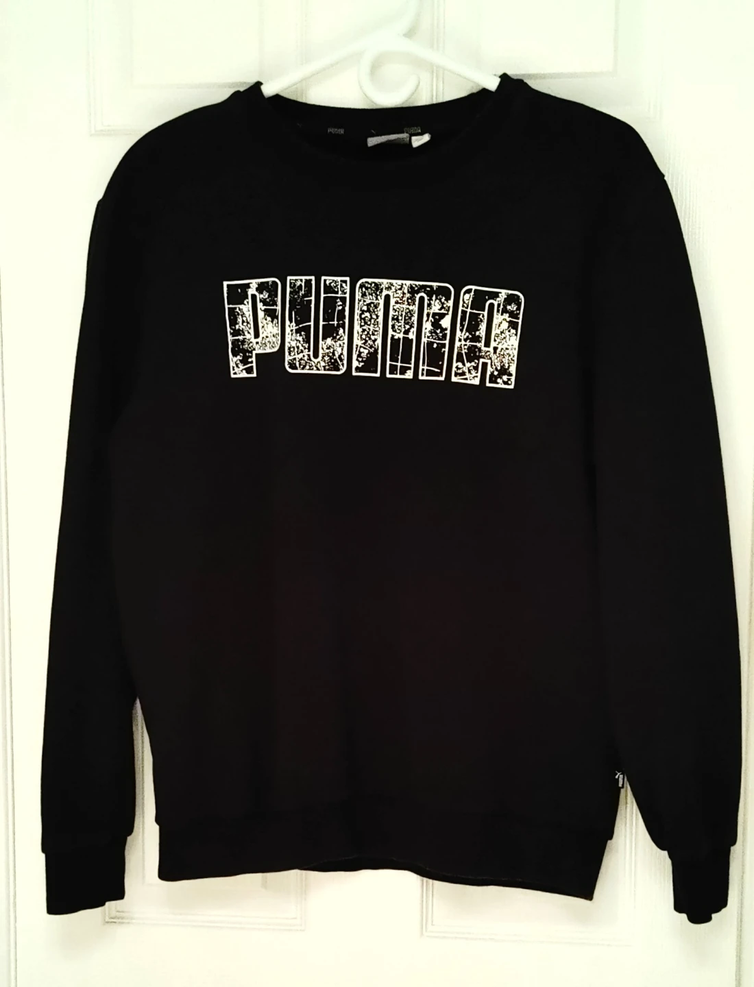 Puma Black Crewneck Sweatshirt