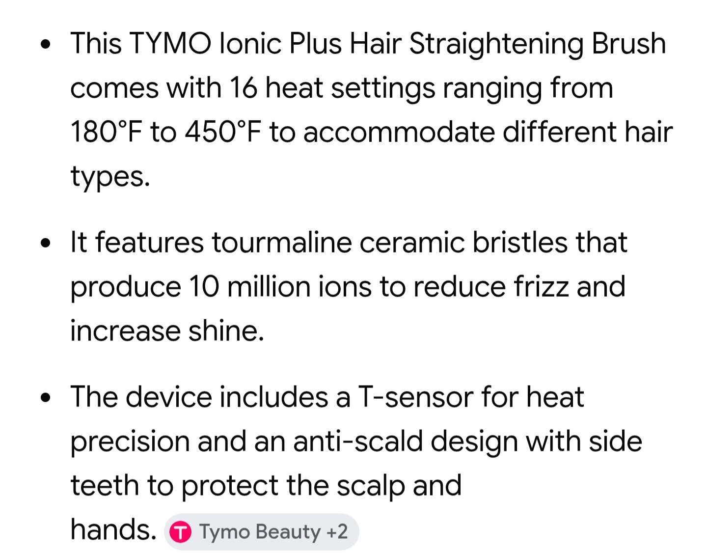 New Tymo Hair Straightner - photo 4