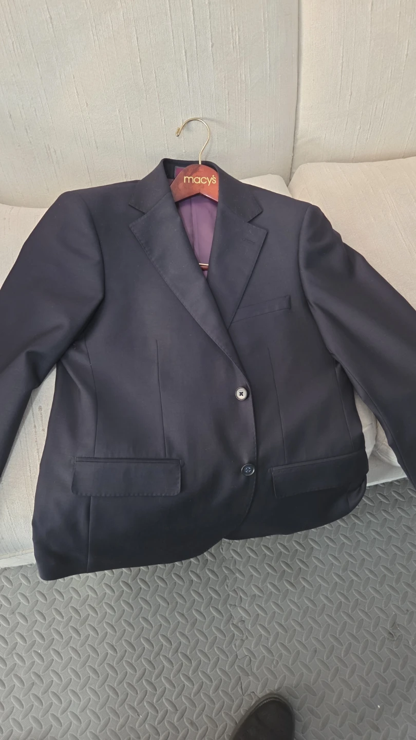 Navy Blue Blazer - Macy's ⚽